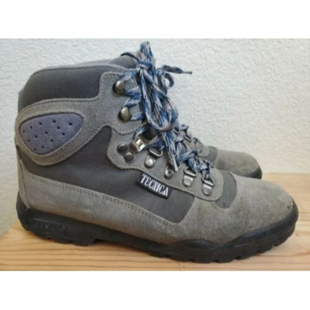 Tecnica Boots Women 9 Mesa Hike Trek Leather Gray Travel Outdoor Camp Athlete